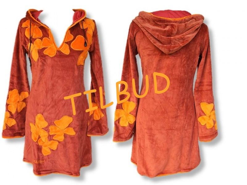 Kløverkjole, Oransje kun small