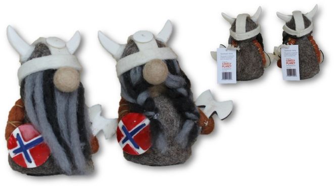 Hovedbilde Stående håndlaget viking lys ...